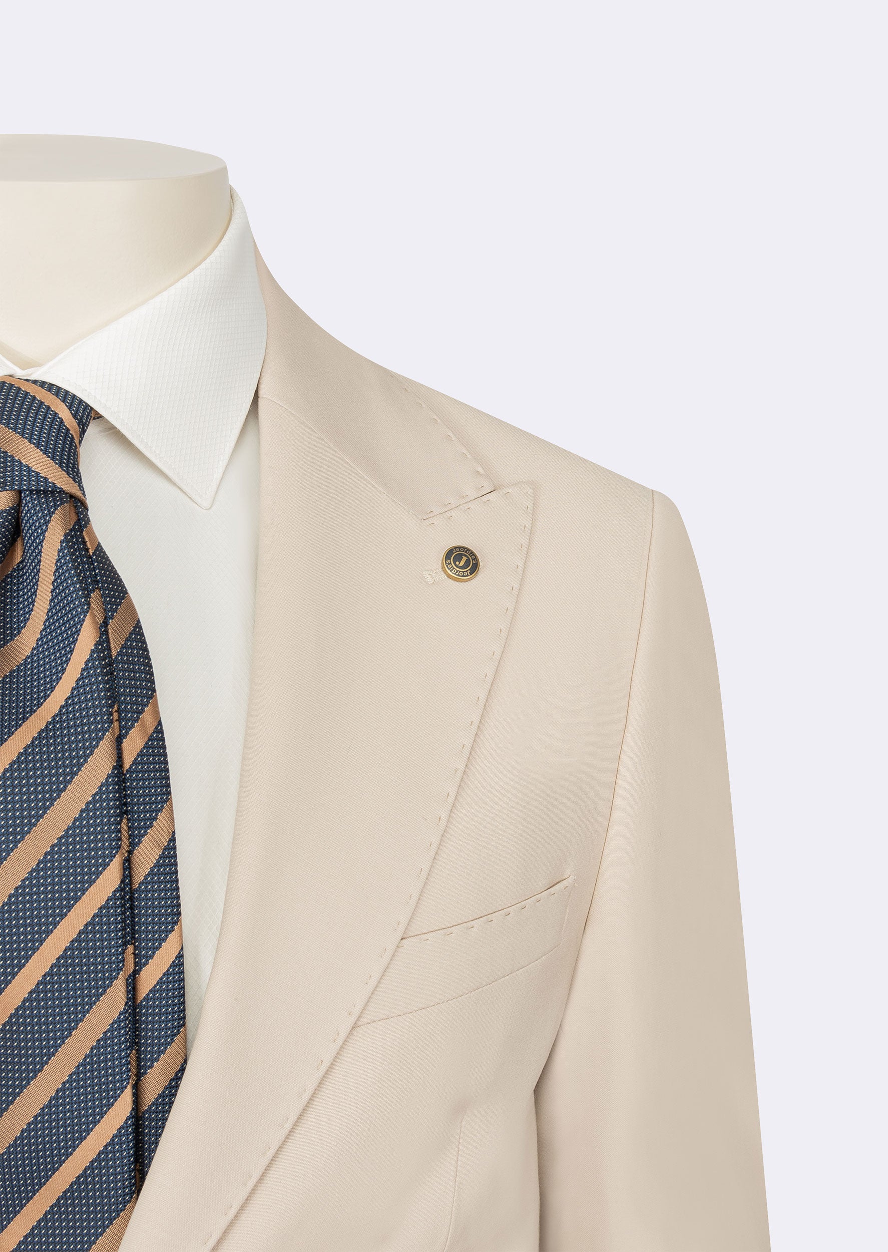 Beige Suit