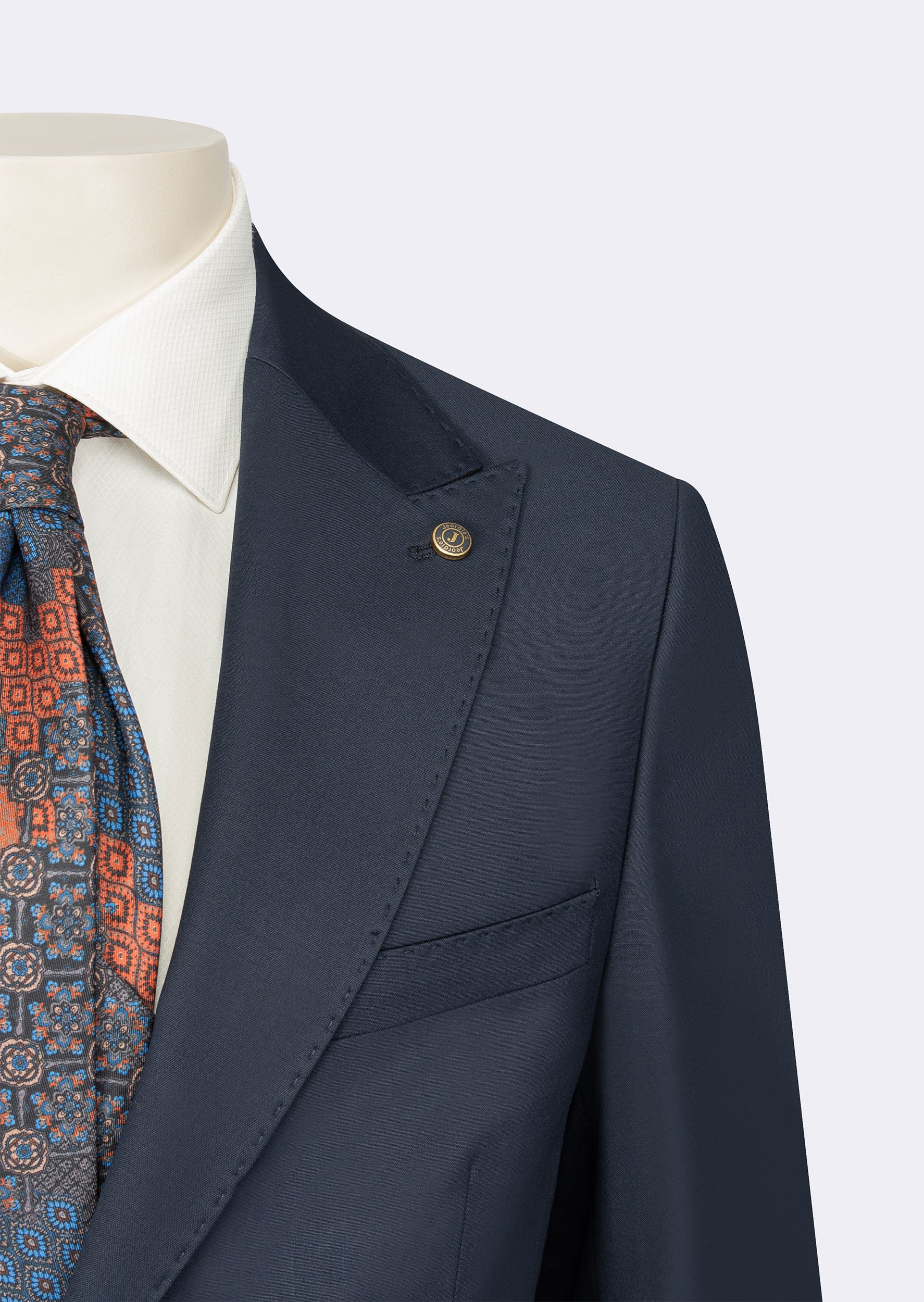 Light Navy Suit