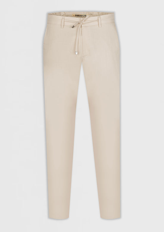 Ecru Chino & Casual Pant