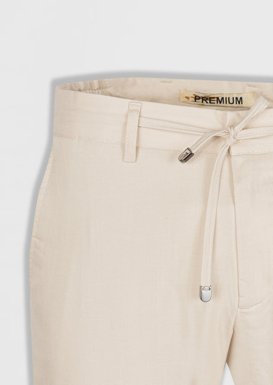 Ecru Chino & Casual Pant