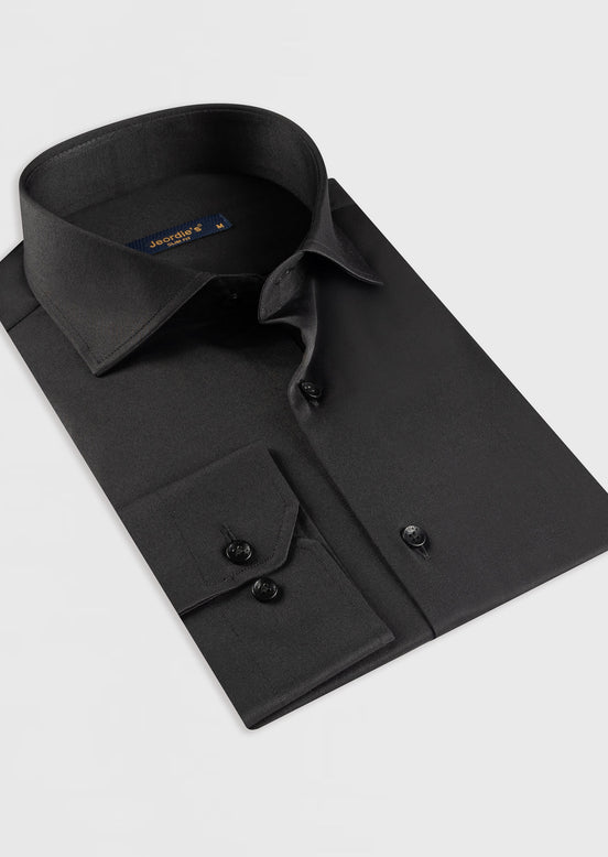 Black Plain Shirt
