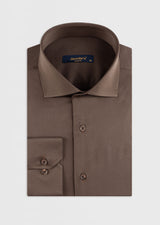 Brown Plain Shirt