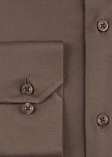 Brown Plain Shirt