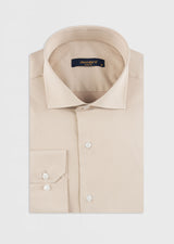 Beige Plain Shirt
