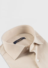 Beige Plain Shirt