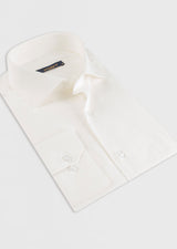 Cream Plain Shirt