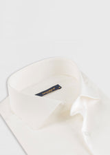 Cream Plain Shirt