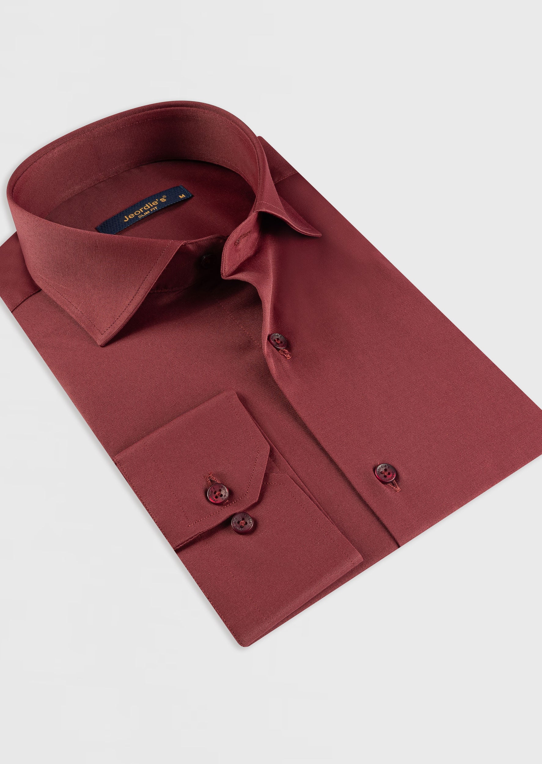 Burgundy Plain Shirt