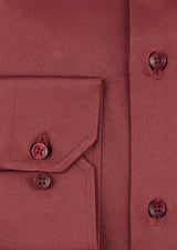Burgundy Plain Shirt