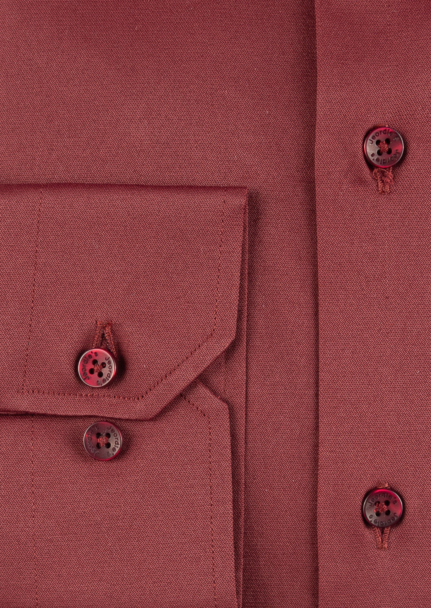 Burgundy Plain Shirt