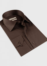 Brown Long Sleeve Shirt