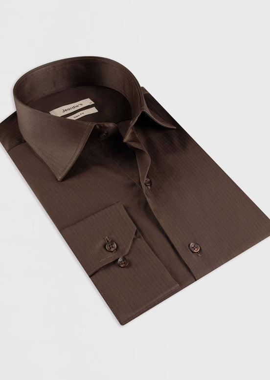 Brown Long Sleeve Shirt