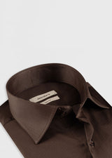 Brown Long Sleeve Shirt