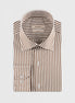 White - Brown Long Sleeve Shirt