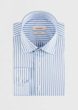 White - Blue Long Sleeve Shirt