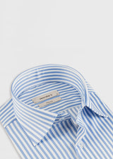 White - Blue Long Sleeve Shirt