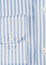 White - Blue Long Sleeve Shirt