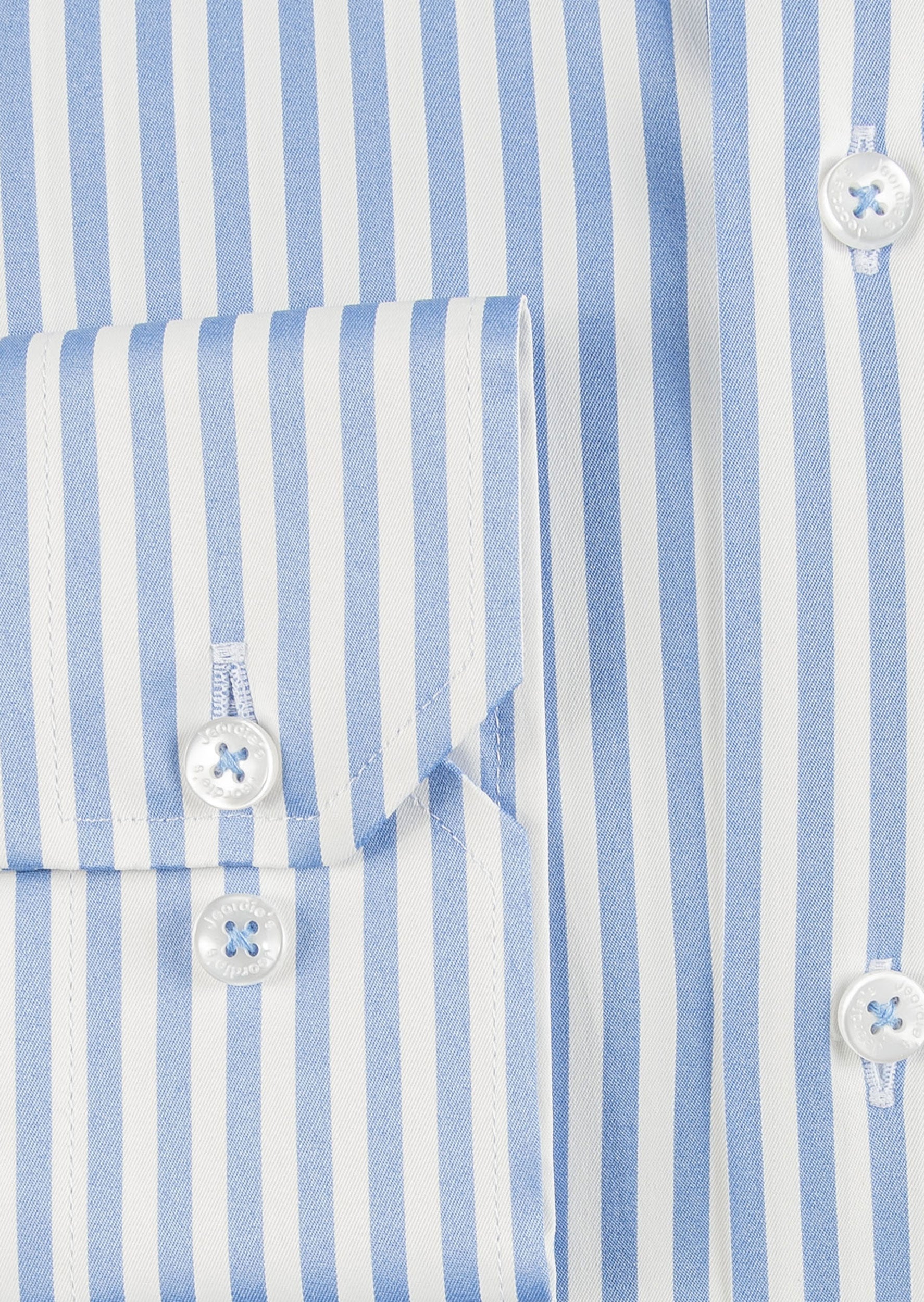 White - Blue Long Sleeve Shirt