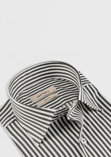 White - Black Long Sleeve Shirt
