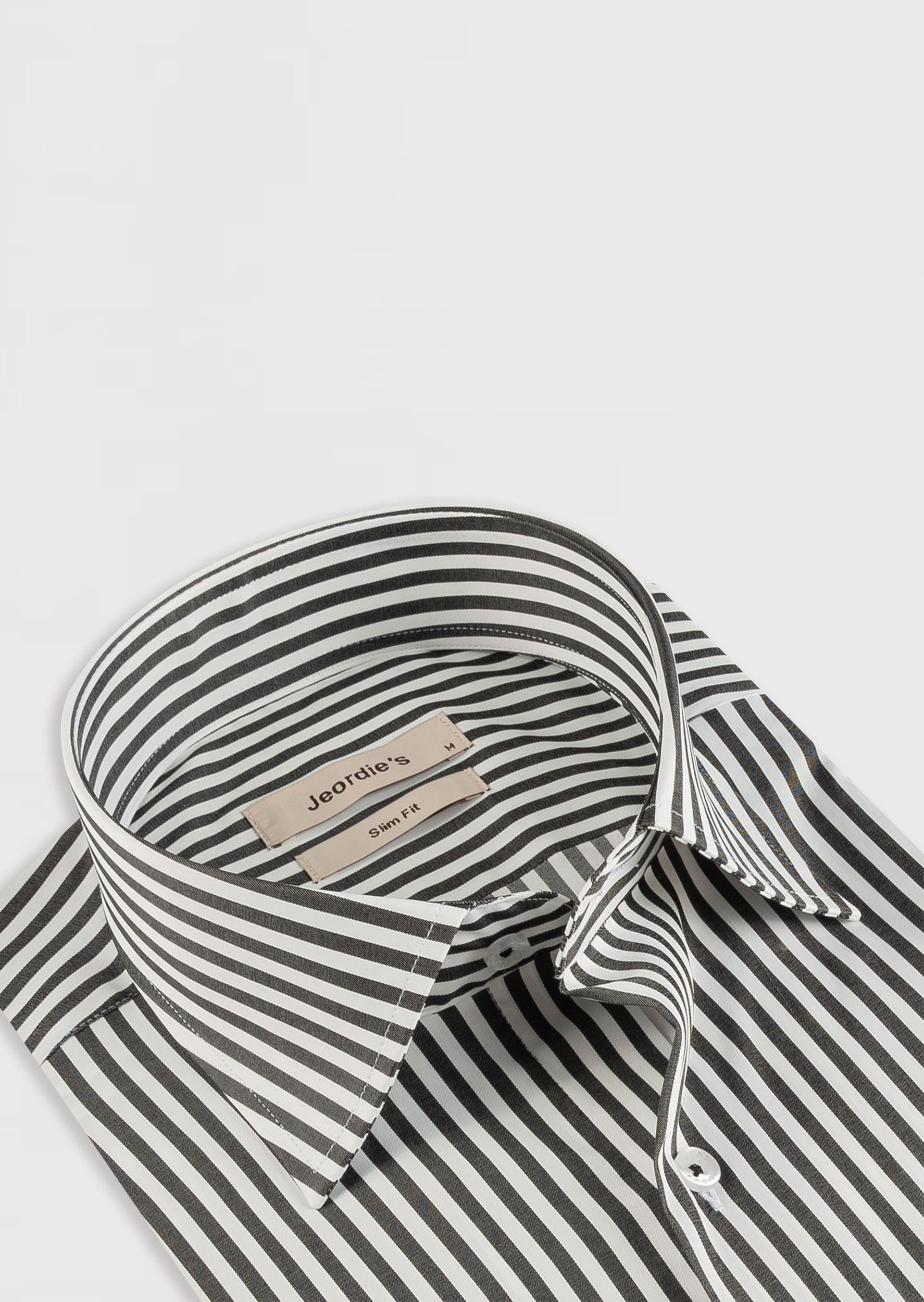 White - Black Long Sleeve Shirt