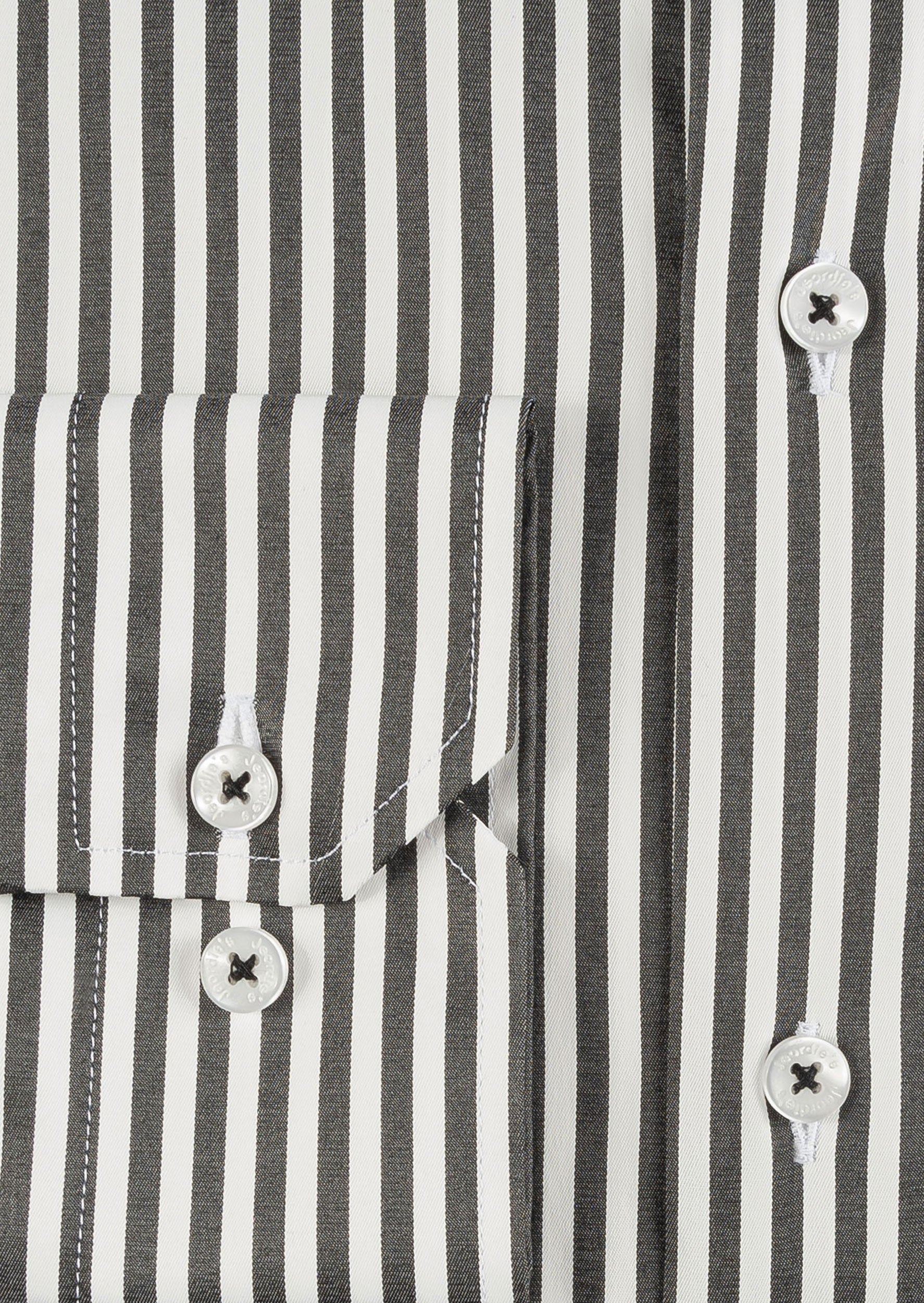 White - Black Long Sleeve Shirt