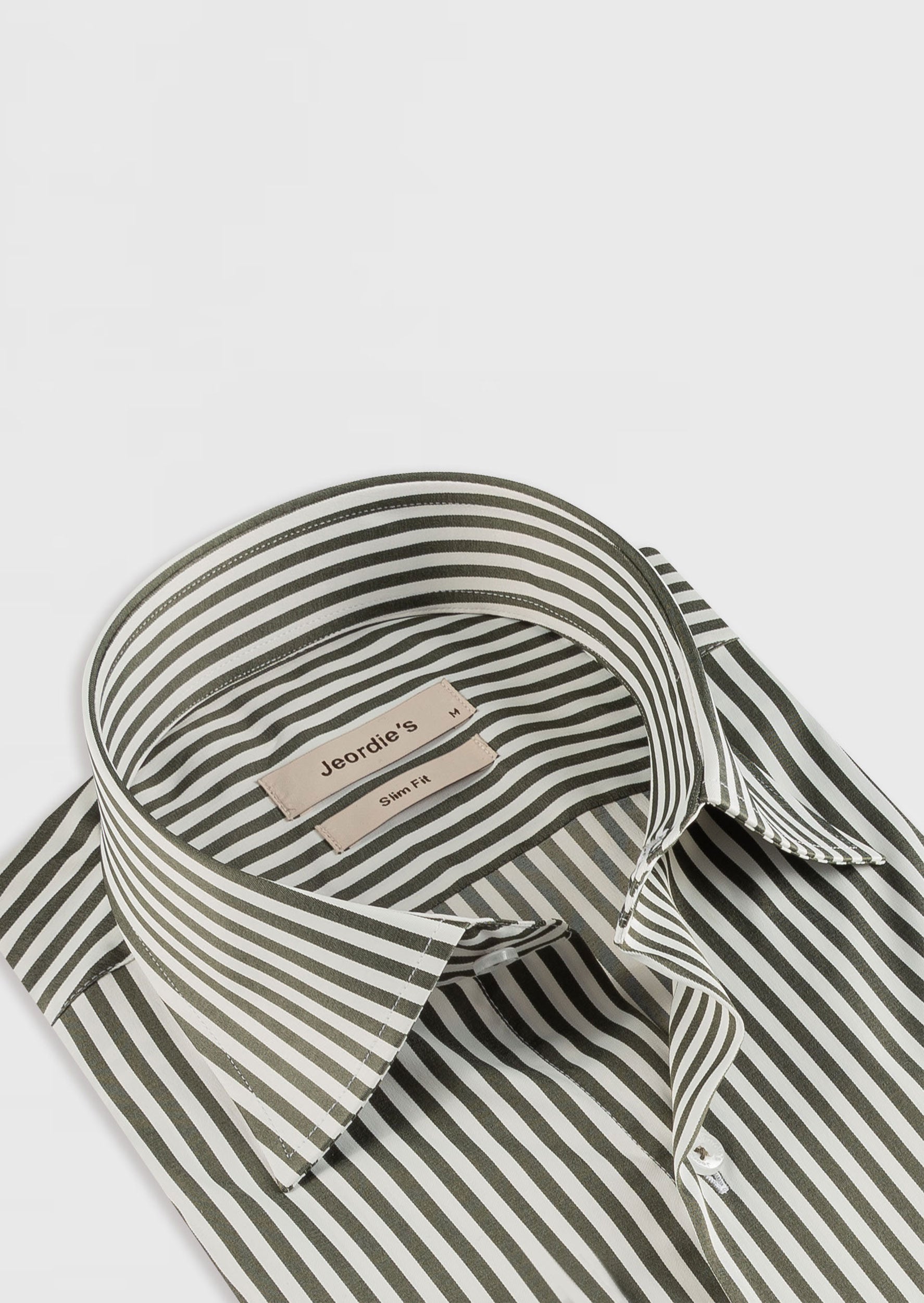 White - Khaki Long Sleeve Shirt