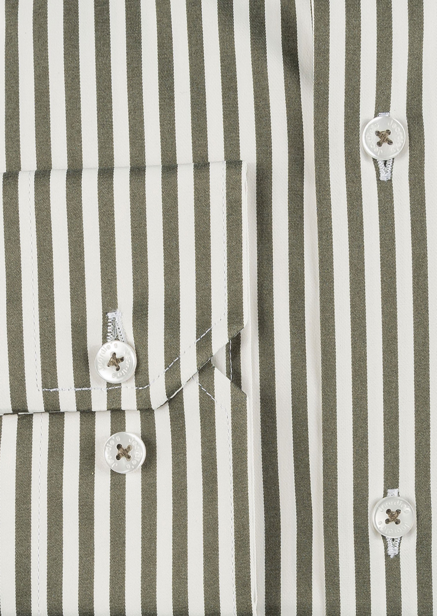 White - Khaki Long Sleeve Shirt