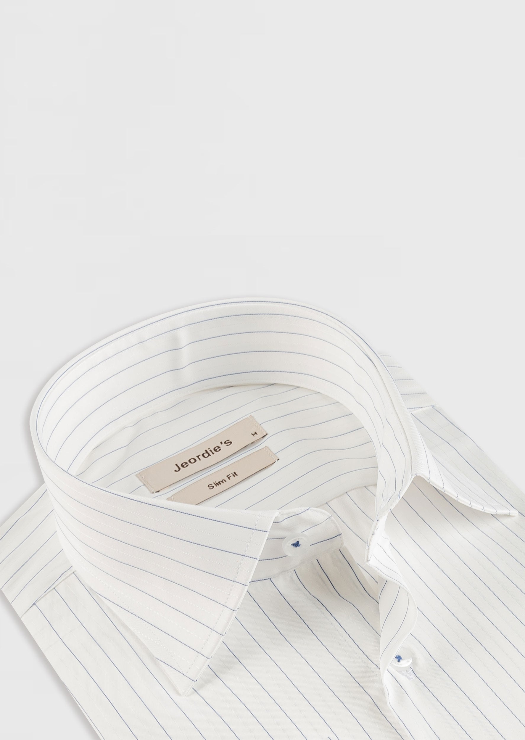 White - Navy Long Sleeve Shirt