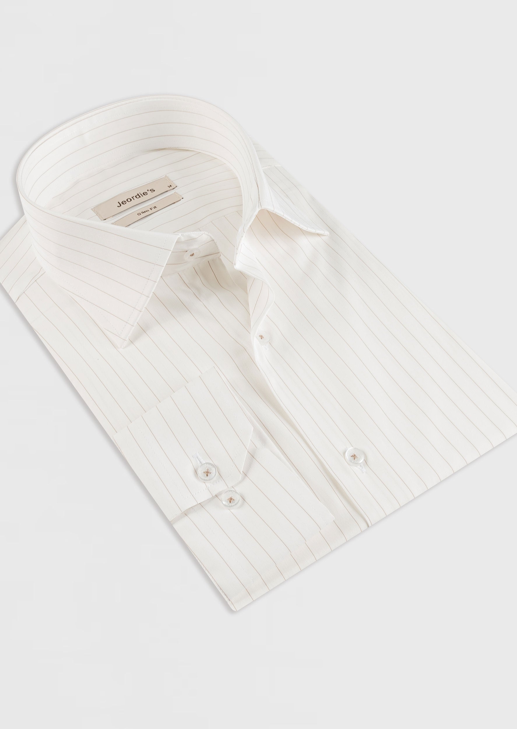 White - Beige Long Sleeve Shirt