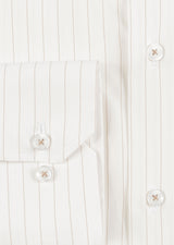 White - Beige Long Sleeve Shirt