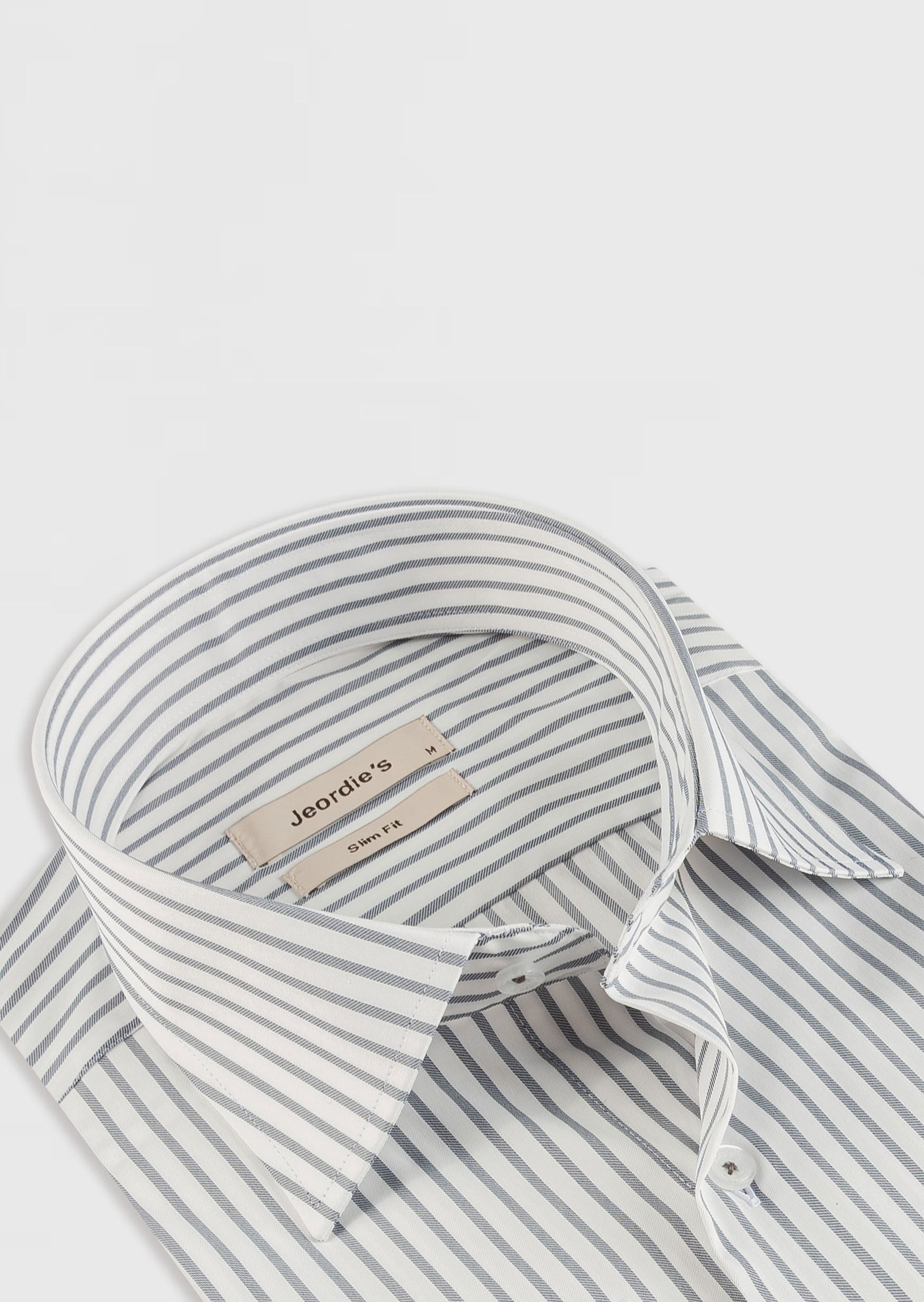 White - Navy Long Sleeve Shirt