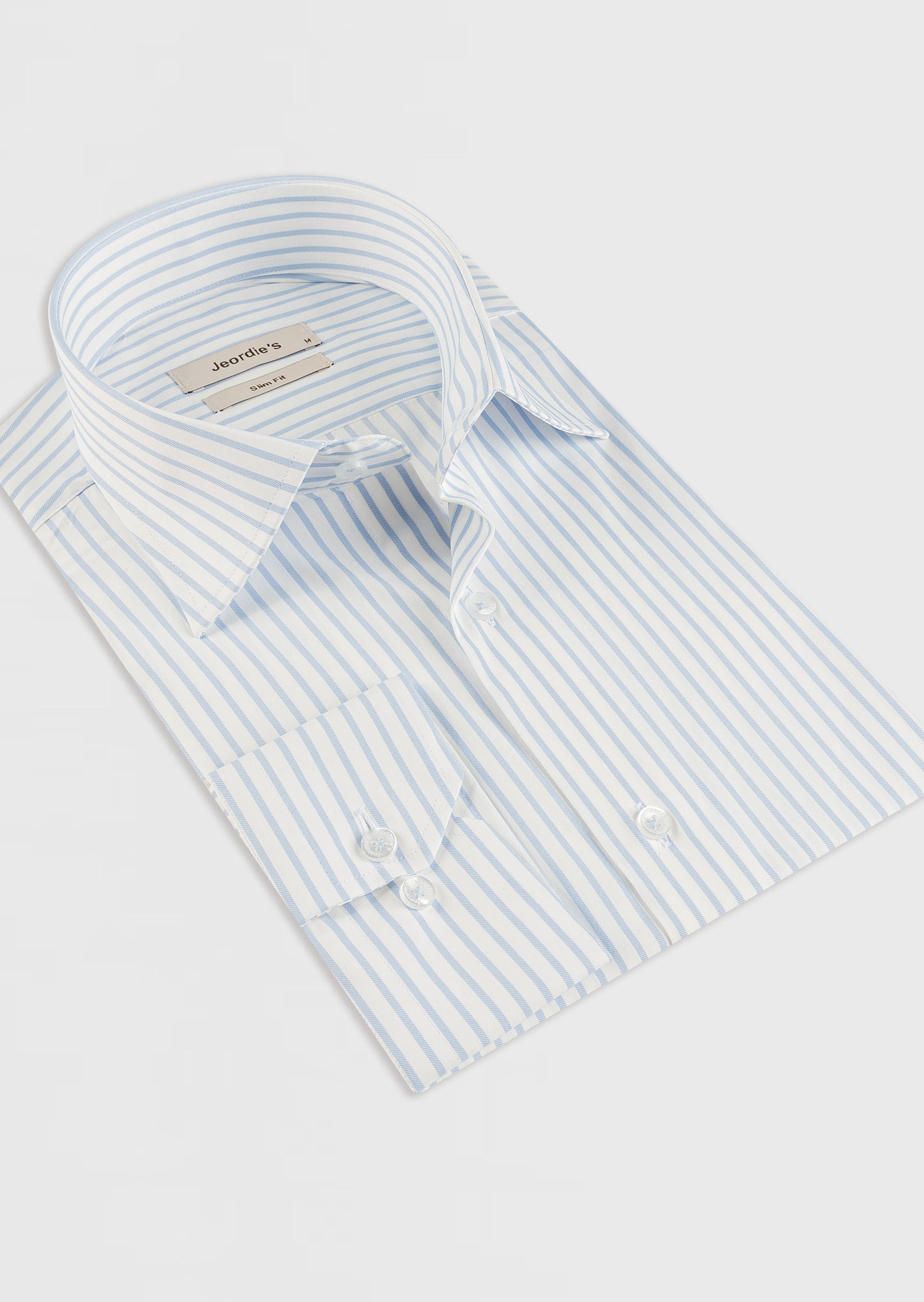 White - Blue Long Sleeve Shirt