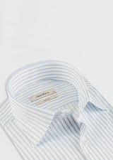 White - Blue Long Sleeve Shirt