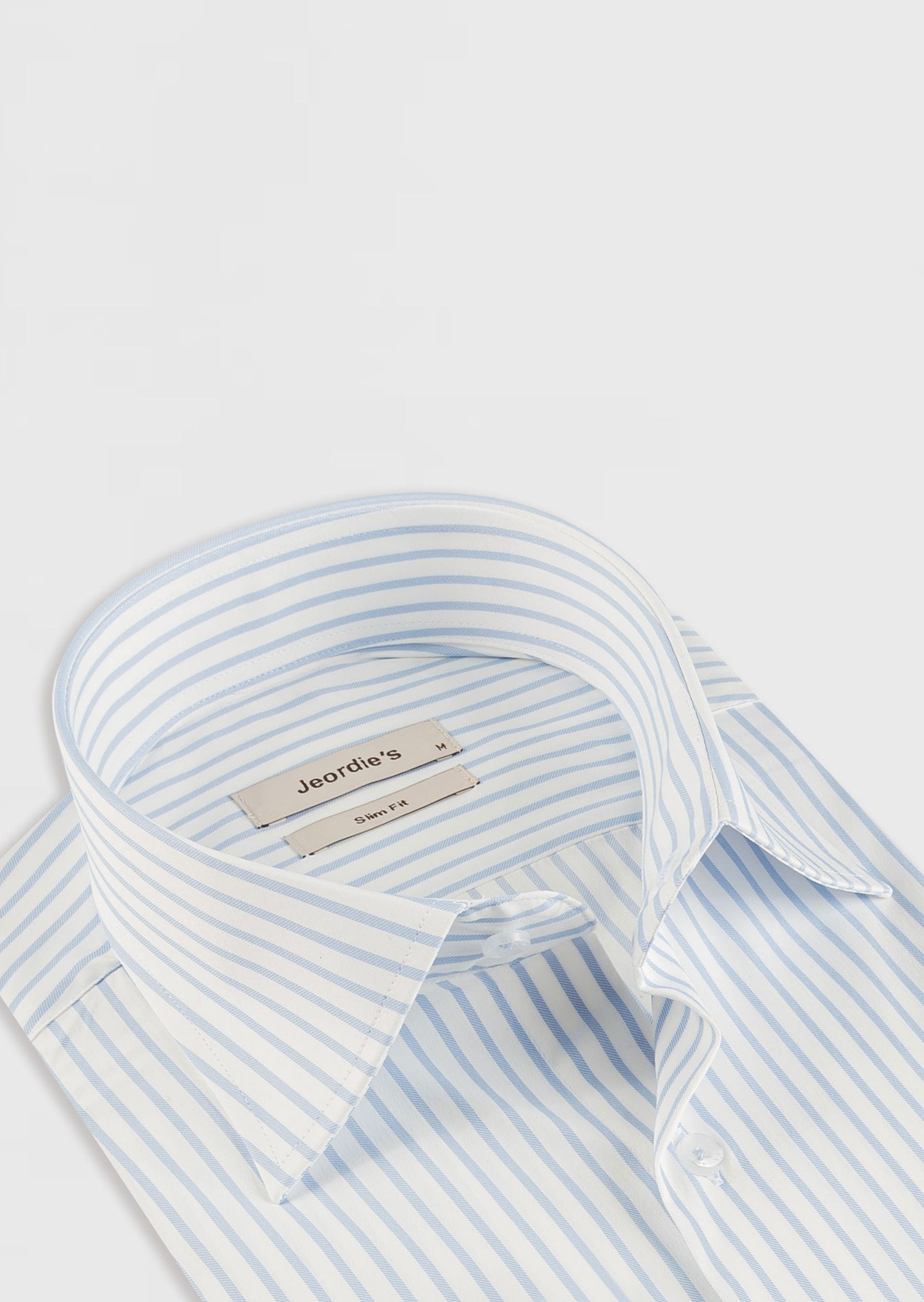 White - Blue Long Sleeve Shirt