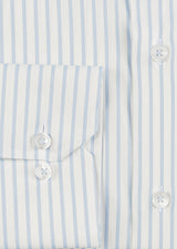 White - Blue Long Sleeve Shirt