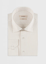 White - Beige Long Sleeve Shirt