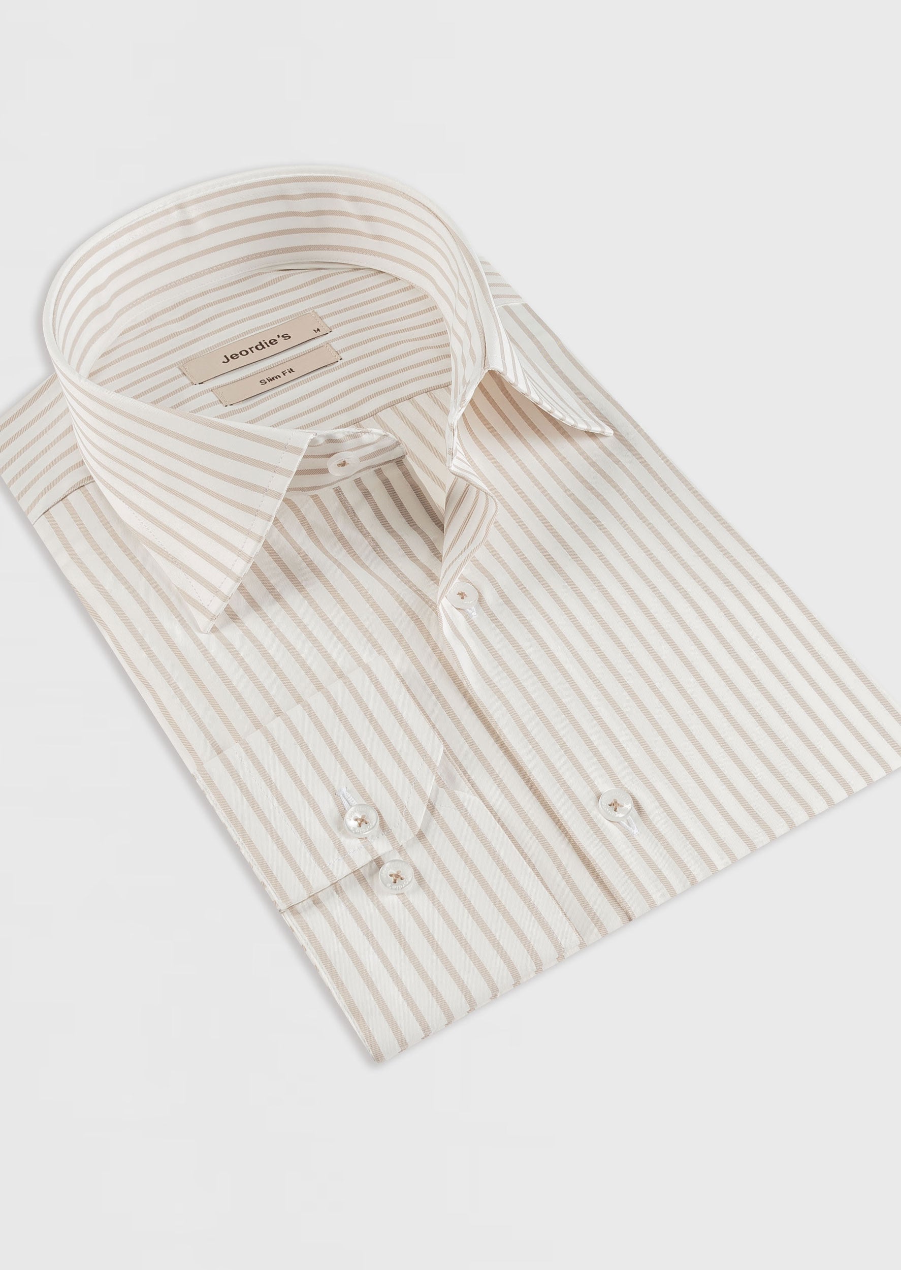 White - Beige Long Sleeve Shirt