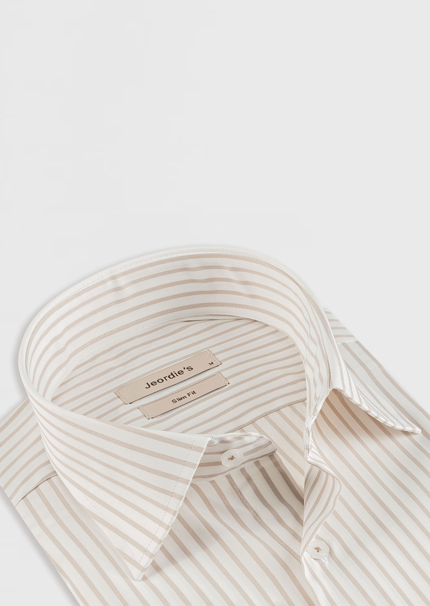 White - Beige Long Sleeve Shirt