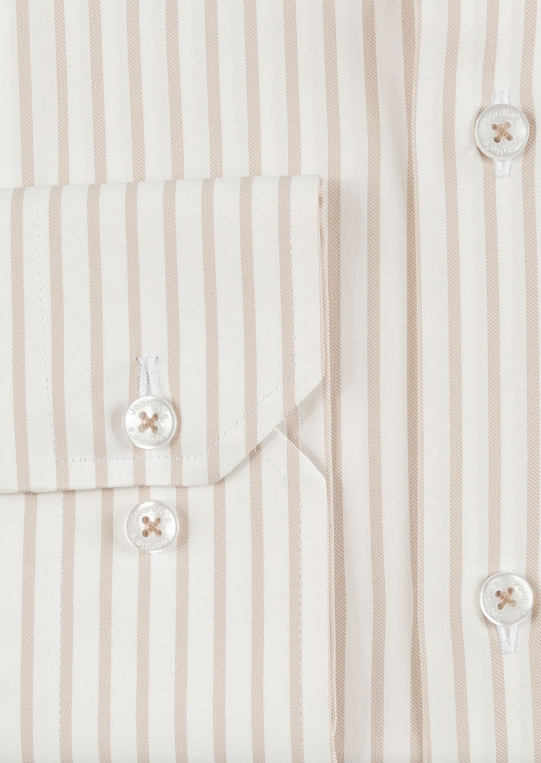 White - Beige Long Sleeve Shirt