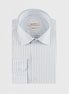 White - Indigo Long Sleeve Shirt