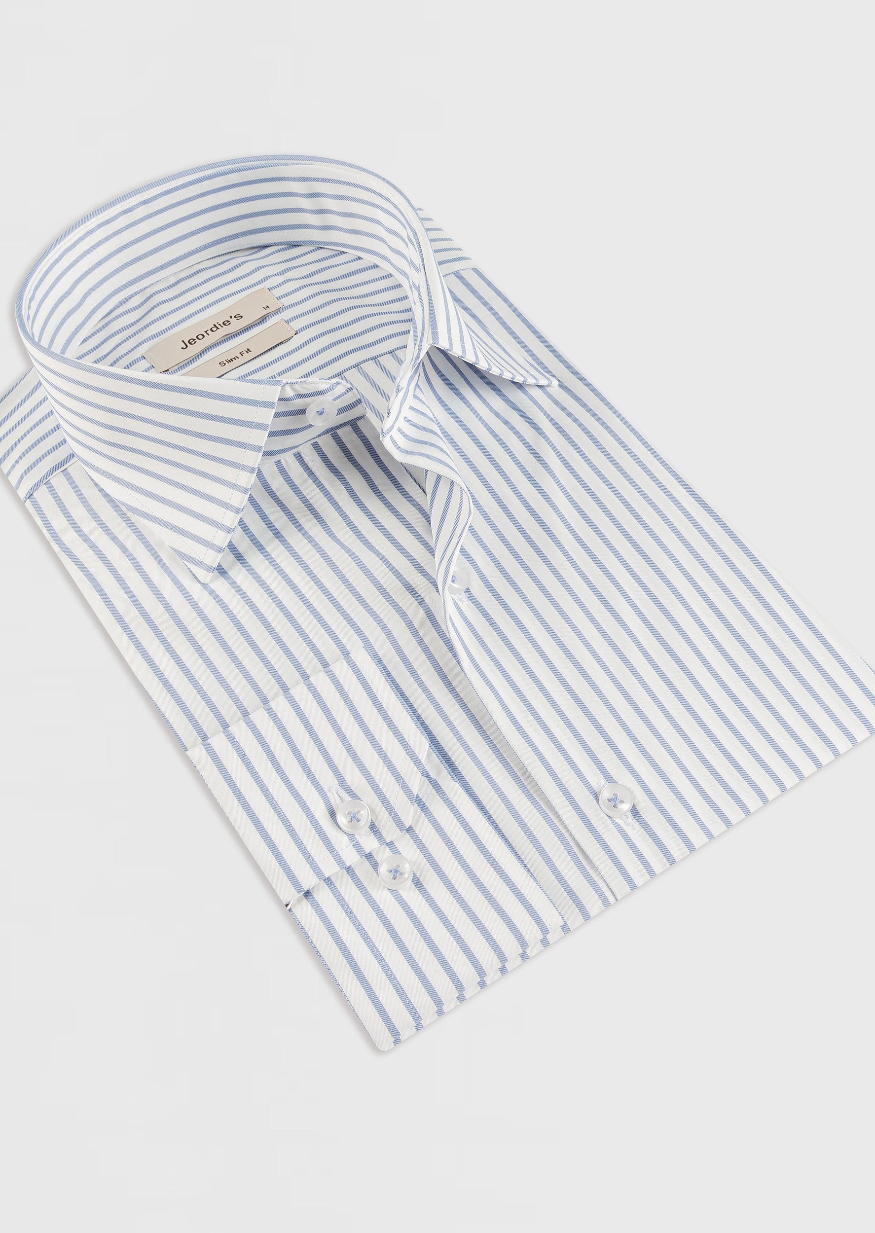 White - Indigo Long Sleeve Shirt