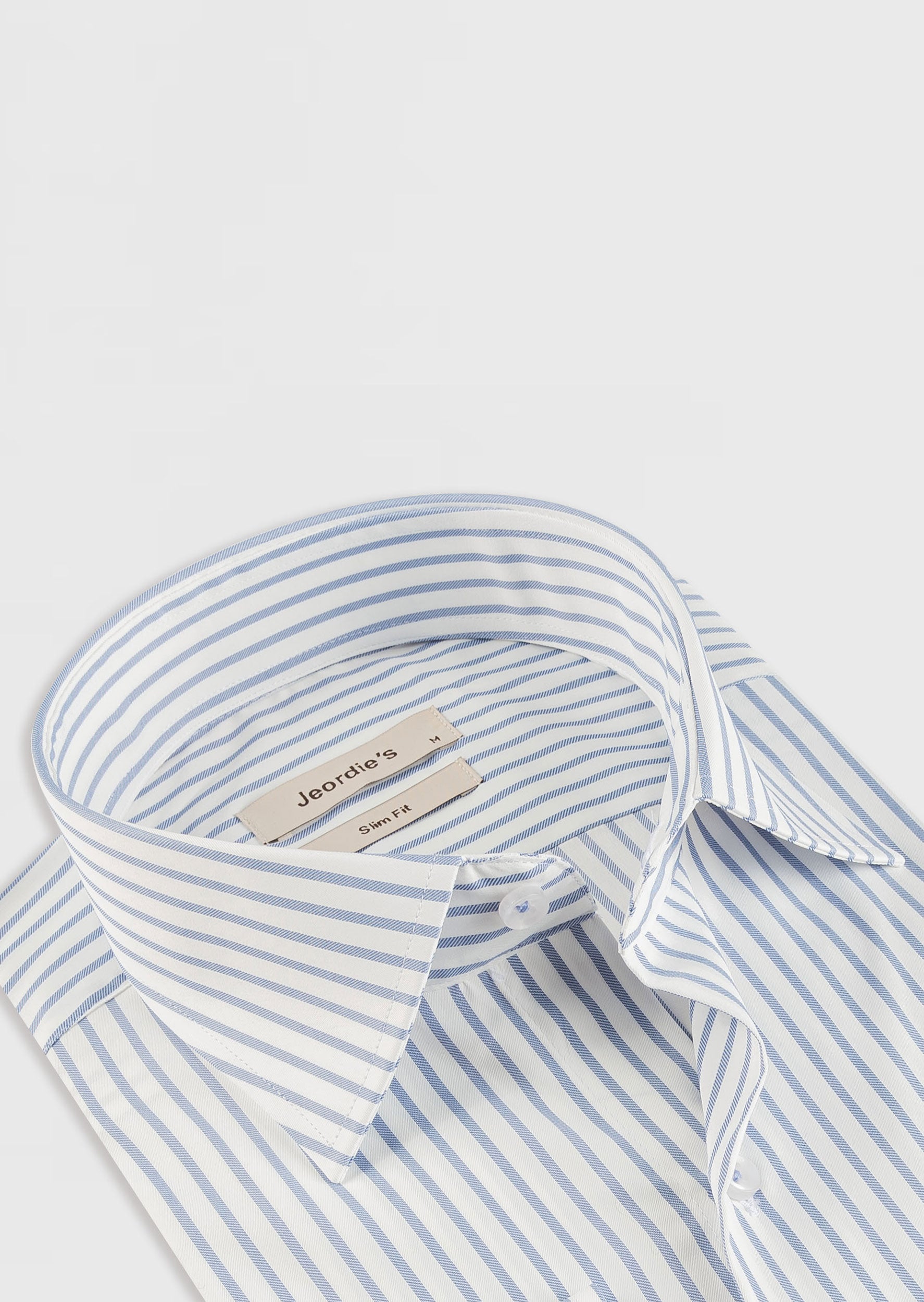 White - Indigo Long Sleeve Shirt
