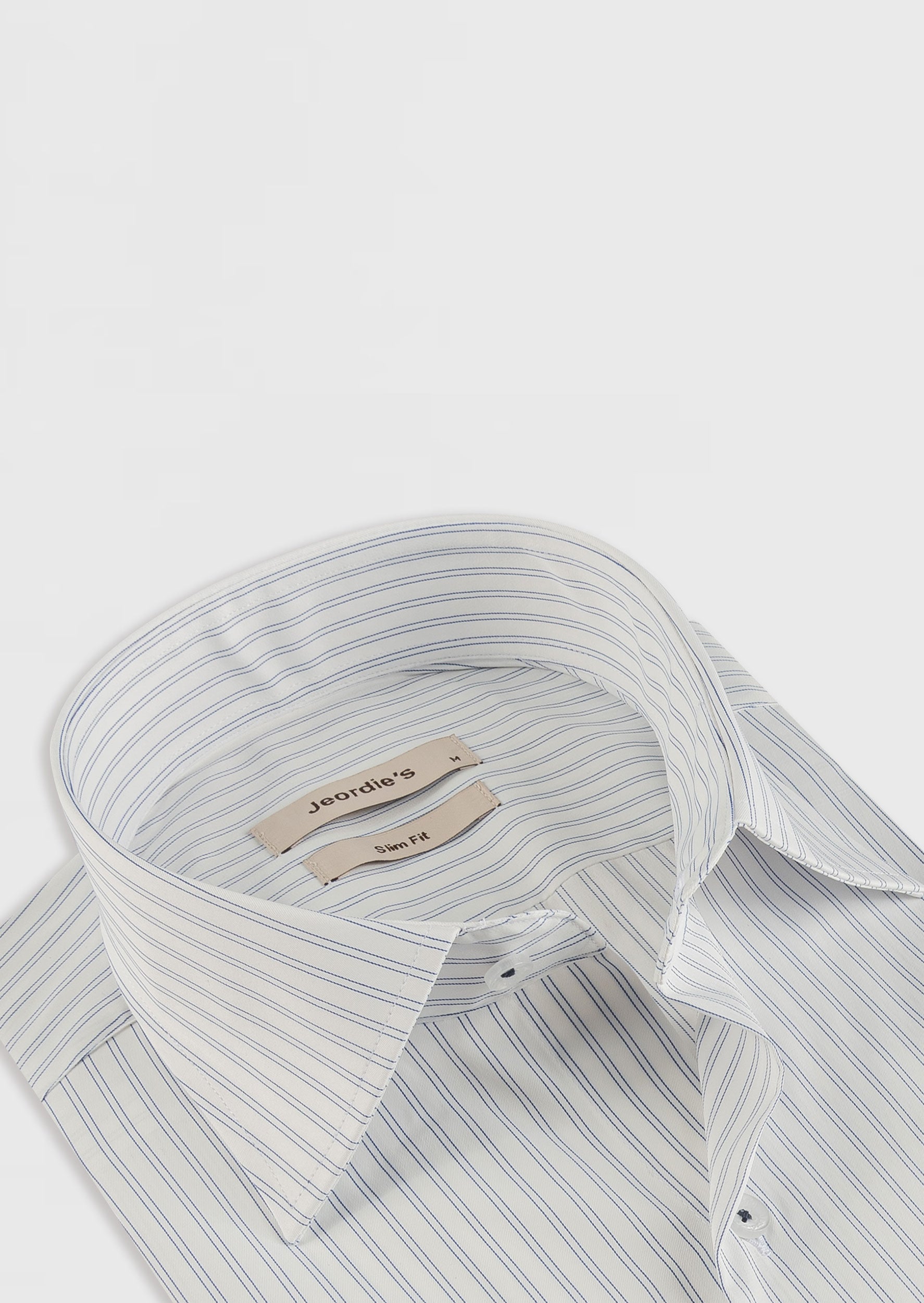White - Navy Long Sleeve Shirt