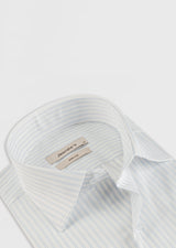 White - Blue Long Sleeve Shirt