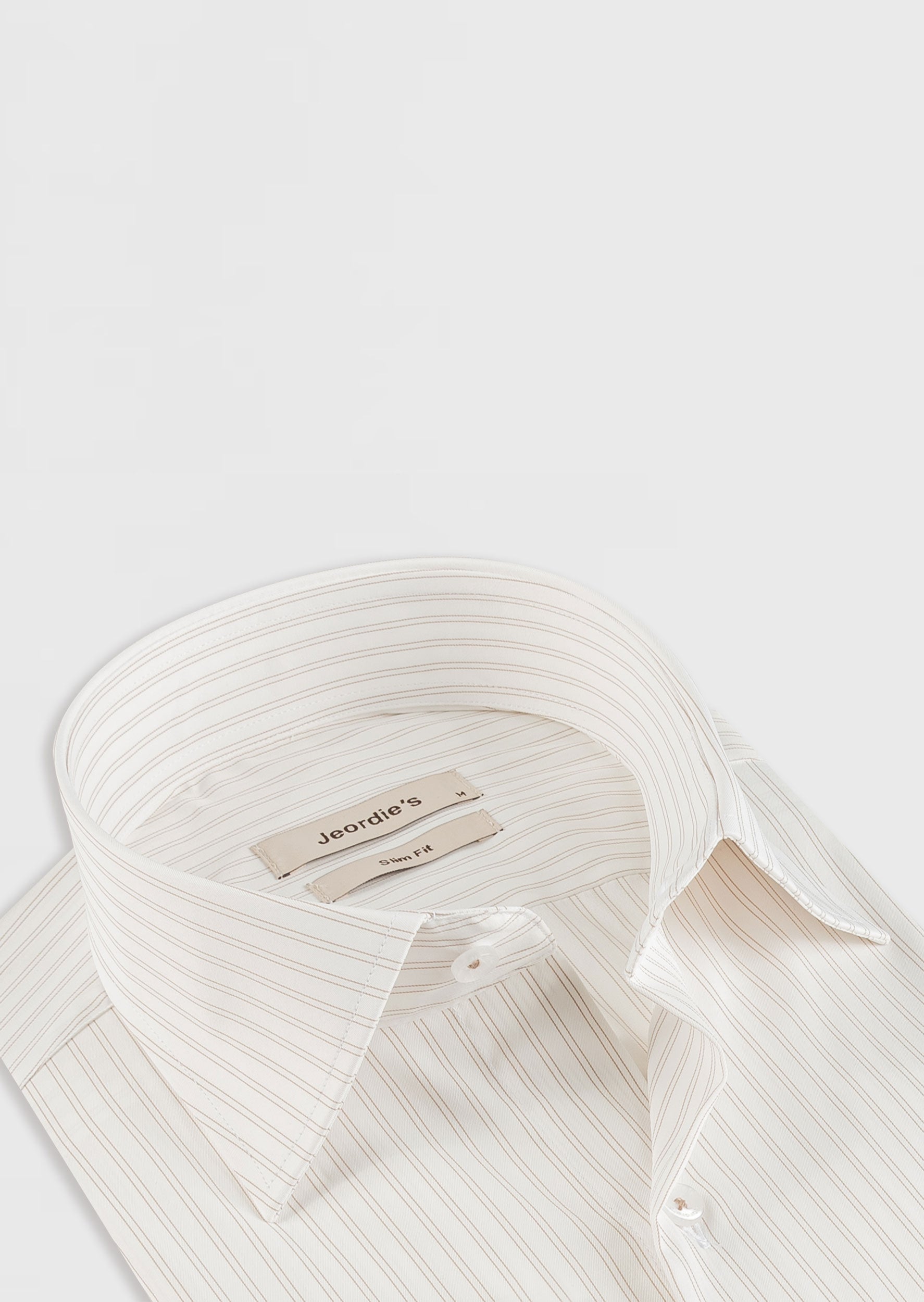 White - Beige Long Sleeve Shirt