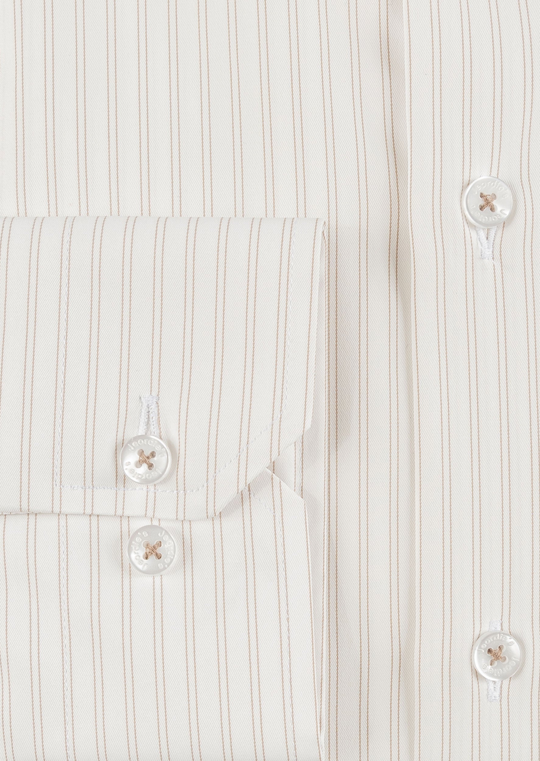 White - Beige Long Sleeve Shirt