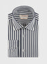 White - Navy Long Sleeve Shirt