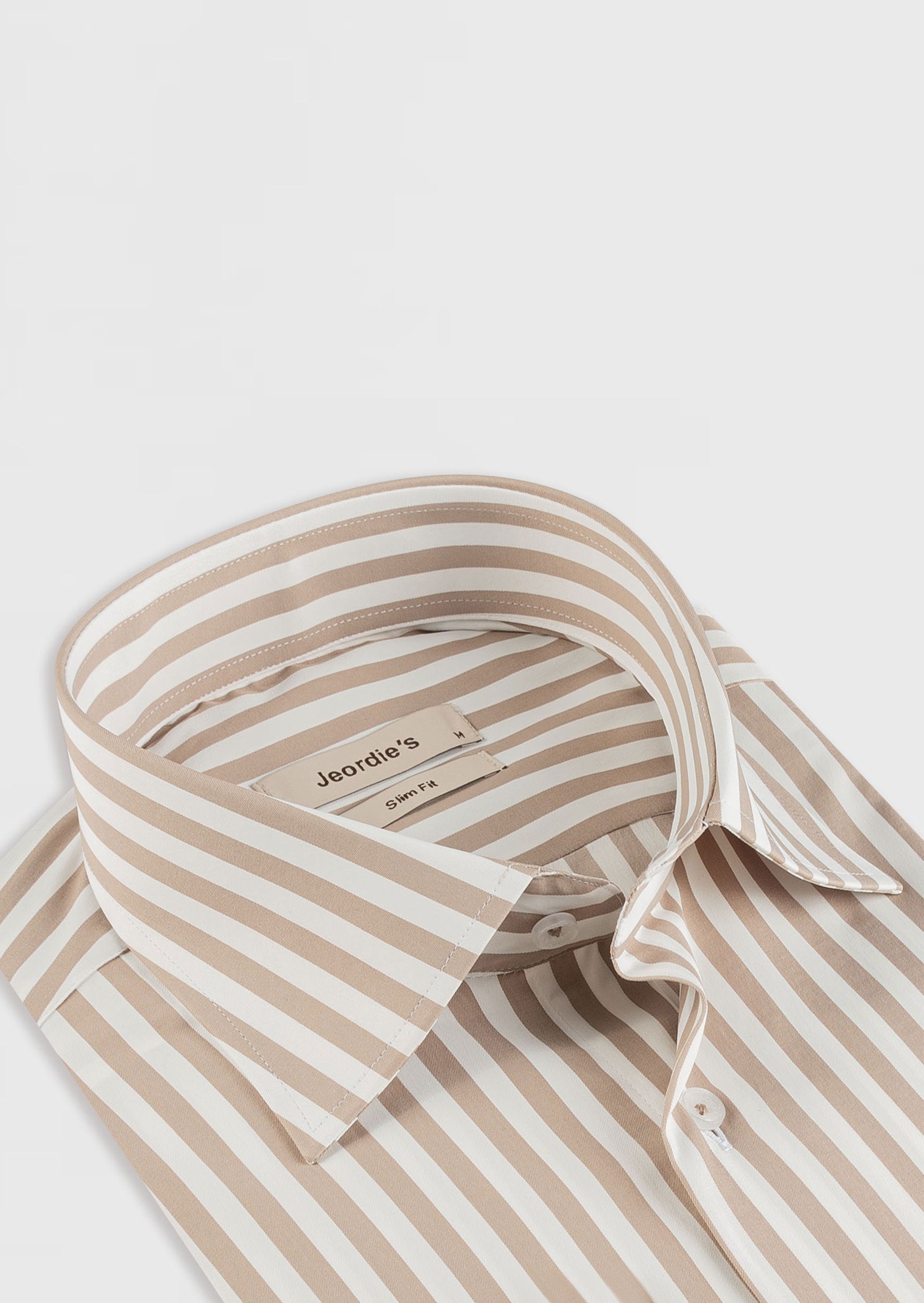 White - Beige Long Sleeve Shirt