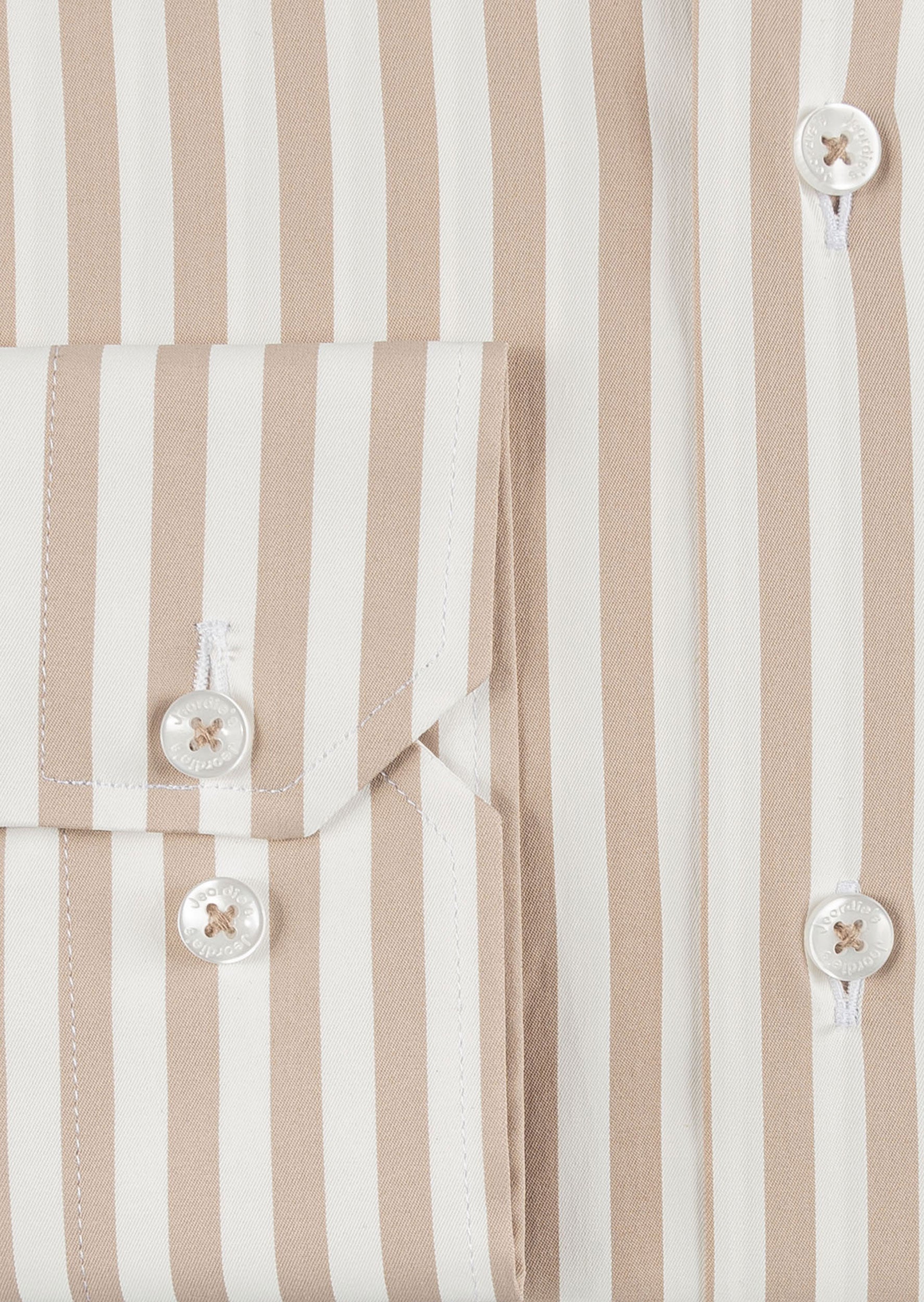 White - Beige Long Sleeve Shirt