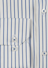 White - Navy Long Sleeve Shirt